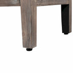 Buffet bas sculpté de fleurs antiques pour le rangement